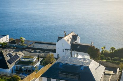 An aerial view of Panorama Point, Cornwall