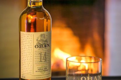 The drawing room at Oban House, Argyll and Bute