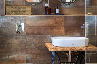 A bathroom at Oban House, Argyll and Bute