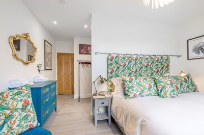 A super-king size bedroom at Oban House, Argyll and Bute