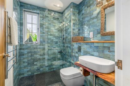 A bathroom at Oban House, Argyll and Bute