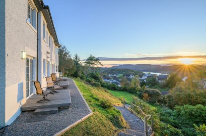 Coastal views at An Taigh Geal, Argyll and Bute