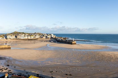 Coastal views at Harbourview House, Cornwall