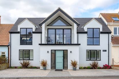 The entrance to The Bay at Beadnell, Northumberland