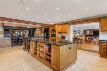 The kitchen at Broadridge Manor, Devon