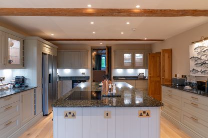 The kitchen at Parkview Farmhouse, Somerset