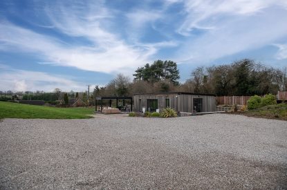 The driveway at The Tractor Shed, Worcestershire