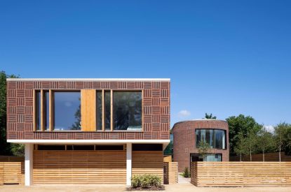 The entrance at Lunar, Hertfordshire