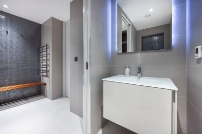 The spa area at Lunar, Hertfordshire