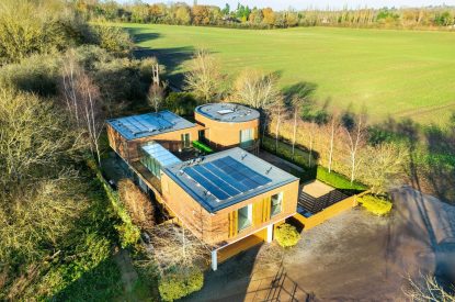 Aerial view of Lunar, Hertfordshire