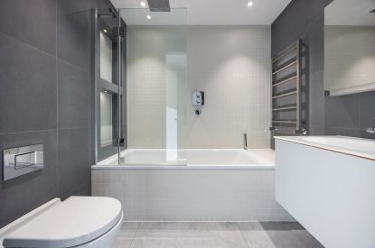 A bathroom at Lunar, Hertfordshire