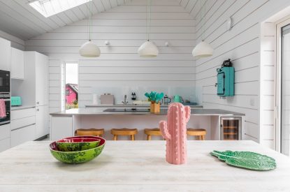 The kitchen at Woolf, Cornwall