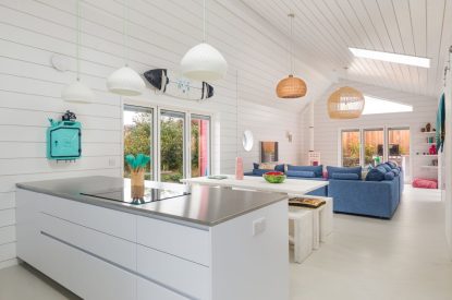 The kitchen at Woolf, Cornwall