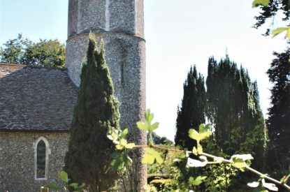 The view from Gull Farm Barn, Suffolk