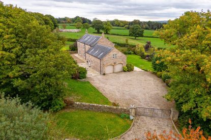 A bird's-eye view of the entrance to Tinkers Folly, Yorkshire