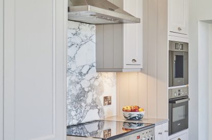 The kitchen at Roupel Hall, Devon