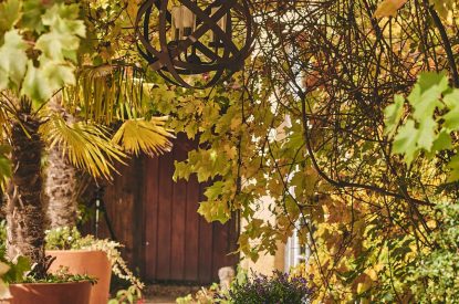 A dining table at Roupel Hall, Devon