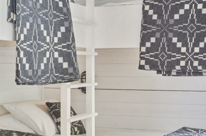 A bedroom at Ty Megan, Gower