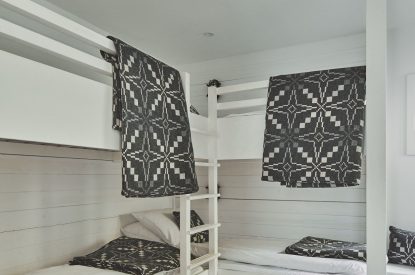 A bedroom at Ty Megan, Gower