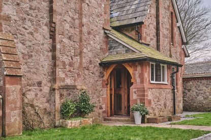 The exterior of The Old Vicarage, Lake District