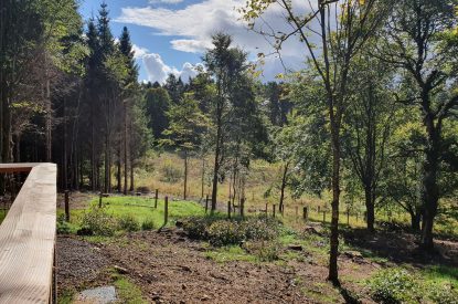 The view from Ermine, Scotland