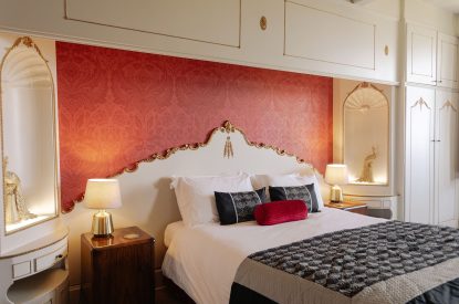 A bedroom at Christie Mansion, Isle of Wight