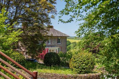 The countryside surrounding Georgian House, Devon