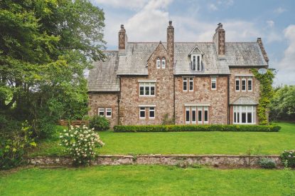 The exterior of The Old Vicarage, Lake District