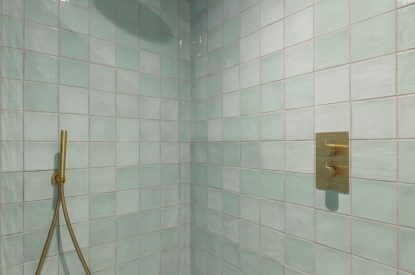 Shower at The Lodge at Leigh, Dorset