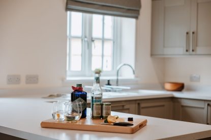 The kitchen at The Equestrians, Shropshire