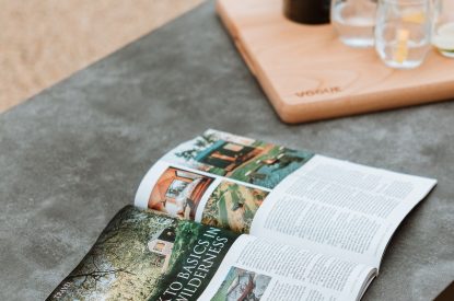 Outdoor seating at The Equestrians, Shropshire