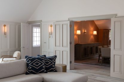 The living space at Muirfield Green, East Lothian