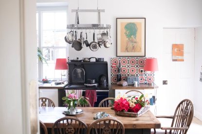 The kitchen at Chulmleigh Manor, Devon