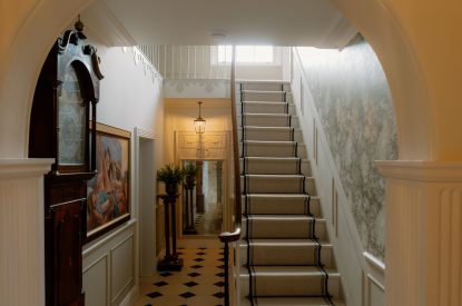 The hallway at Cheshire Manor, Bickerton