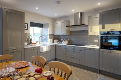 The kitchen at Braeview Steading, Perthshire