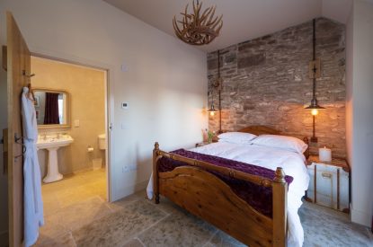A double bedroom at Braeview Steading, Perthshire