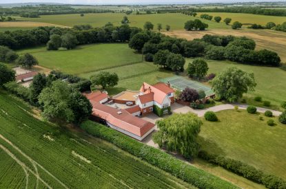 Aerial view of Merry Manor, Essex