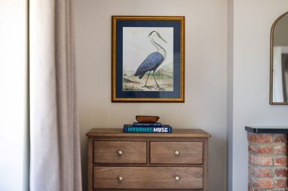 A king sized bedroom at Merry Manor, Essex
