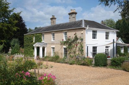 The exterior of Hockham House, Norfolk Coast