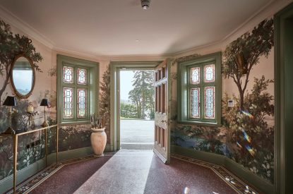 The entrance to Ty Culfor, Anglesey