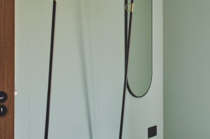 A king size bedroom at Hay Barn, Powys