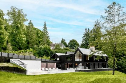 The garden at Halo House, Cotswolds