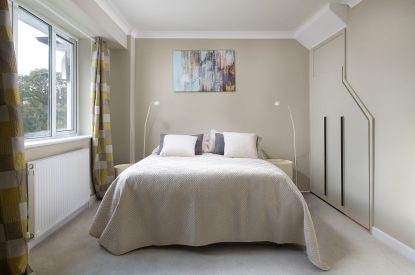 A double bedroom at Southwoods, Hampshire