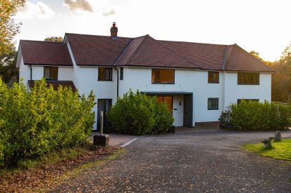 The driveway at Southwoods, Hampshire