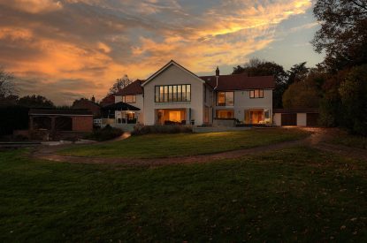 The exterior of Southwoods, Hampshire