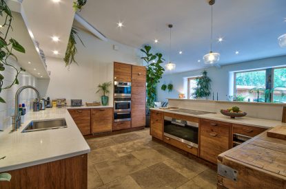 The kitchen at Olive Orchard, Cotswolds