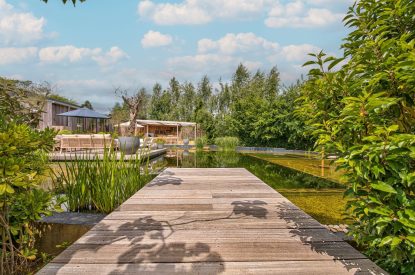 The outdoor space at Olive Orchard, Cotswolds