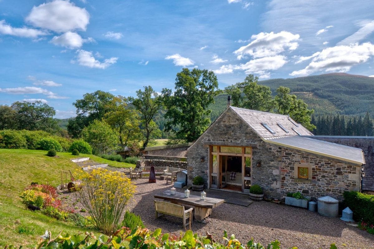The exterior of Winnow Mill, Scottish Borders