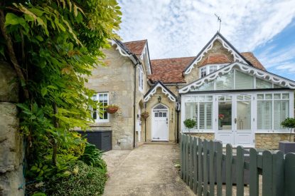 The exterior of Rose Cottage, Isle of Wight