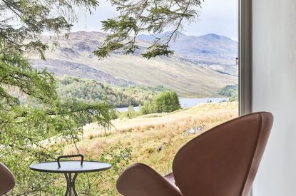 Bedroom Stag Cabin, Loch Lomond